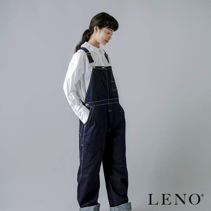 LENO リノ セルヴィッチデニム オーバーオール leno-pt005-008