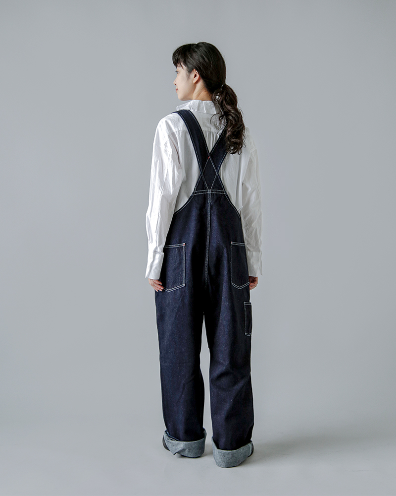 LENO リノ セルヴィッチデニム オーバーオール leno-pt005-008