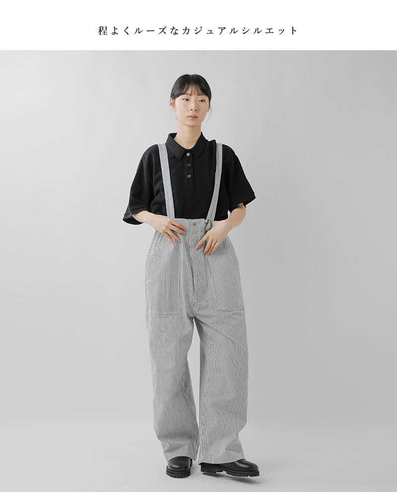 LENO リノ コットン サロペット SALOPETTES leno-pt503 ユニセックス