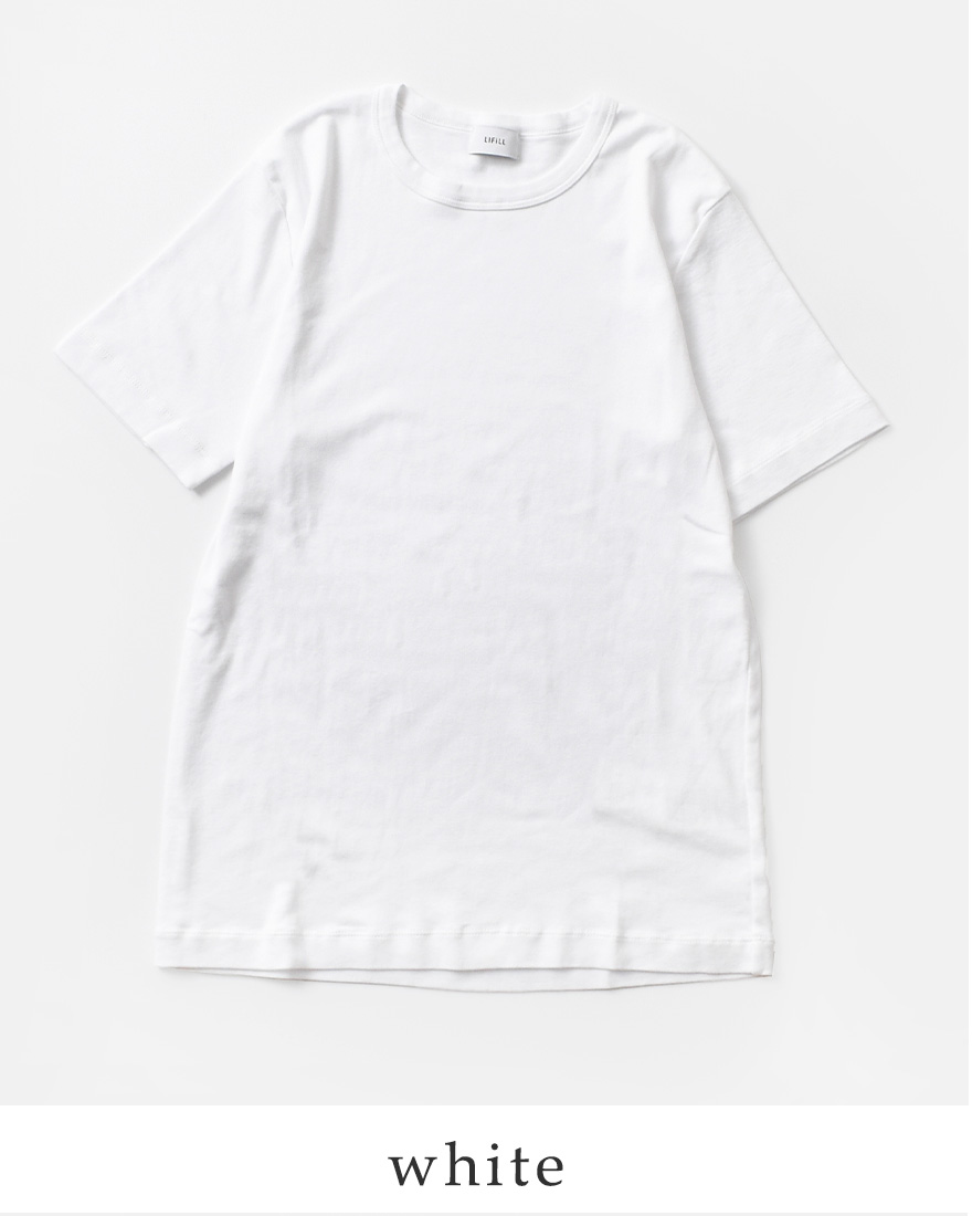 LIFiLL リフィル コットン ソフト ストレッチ Tシャツ COTTONY SOFT STRETCH TEE lf009-04 レディース3こ1 2025aw新作 【クーポン対象】 LIFiLL リフィル コットン ソフト ストレッチ Tシャツ COTTONY