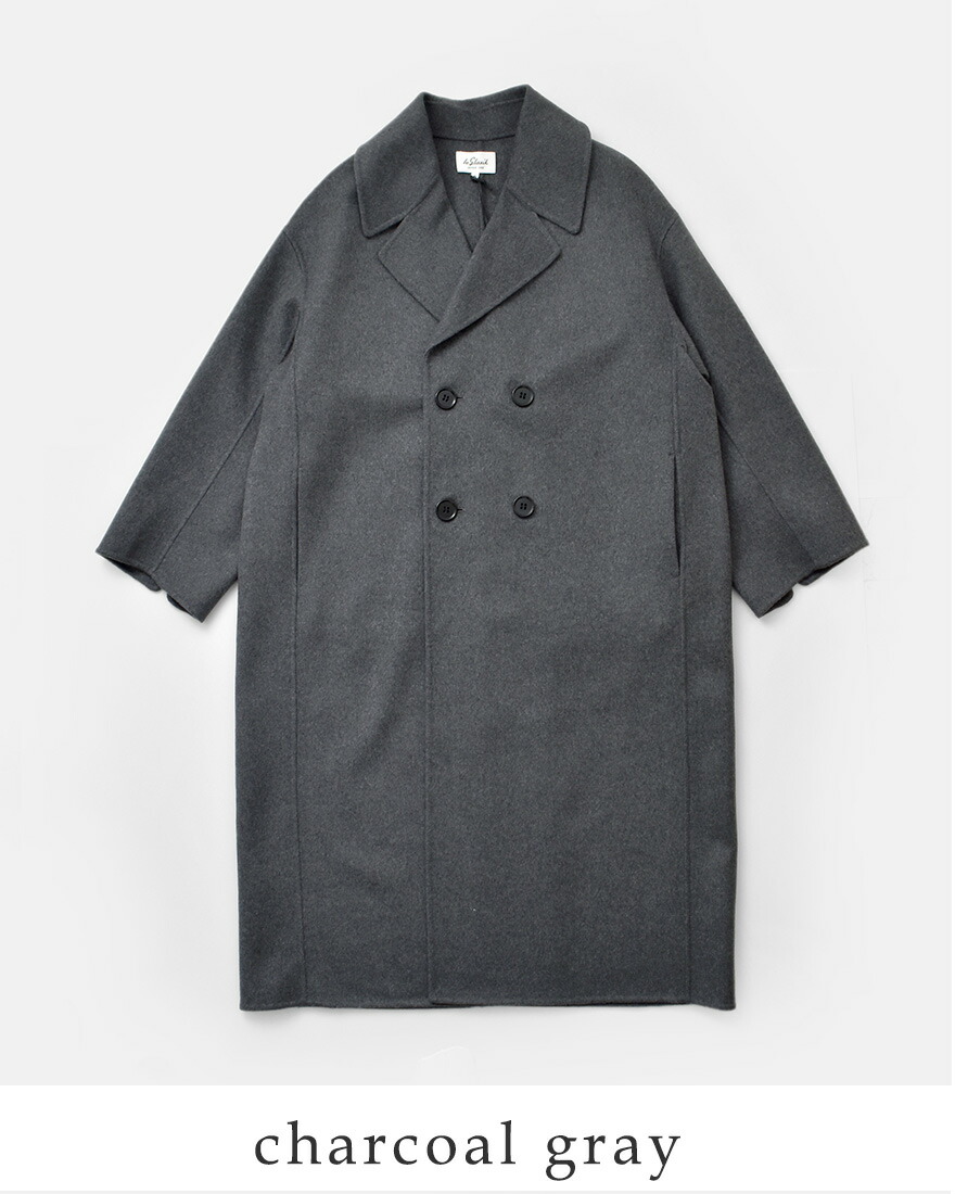 LE GLAZIK（ルグラジック） ラムウール ダブルブレステッド コート lg