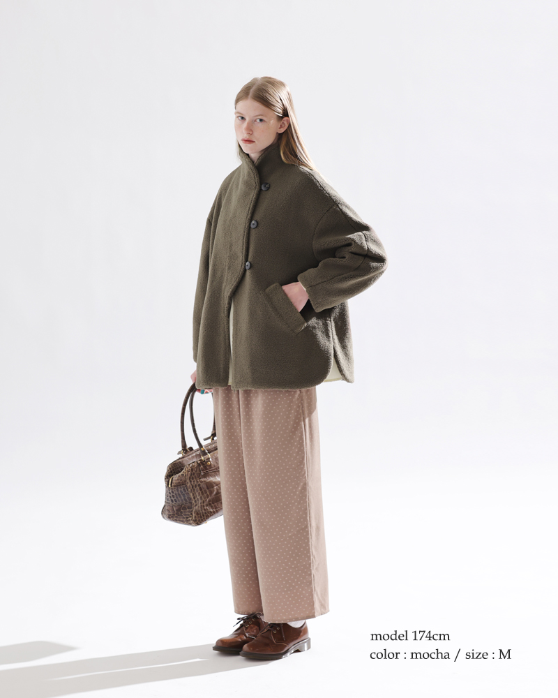 Kelen（ケレン） デザインカラー ボア コート IOLL lkl24wjk2051