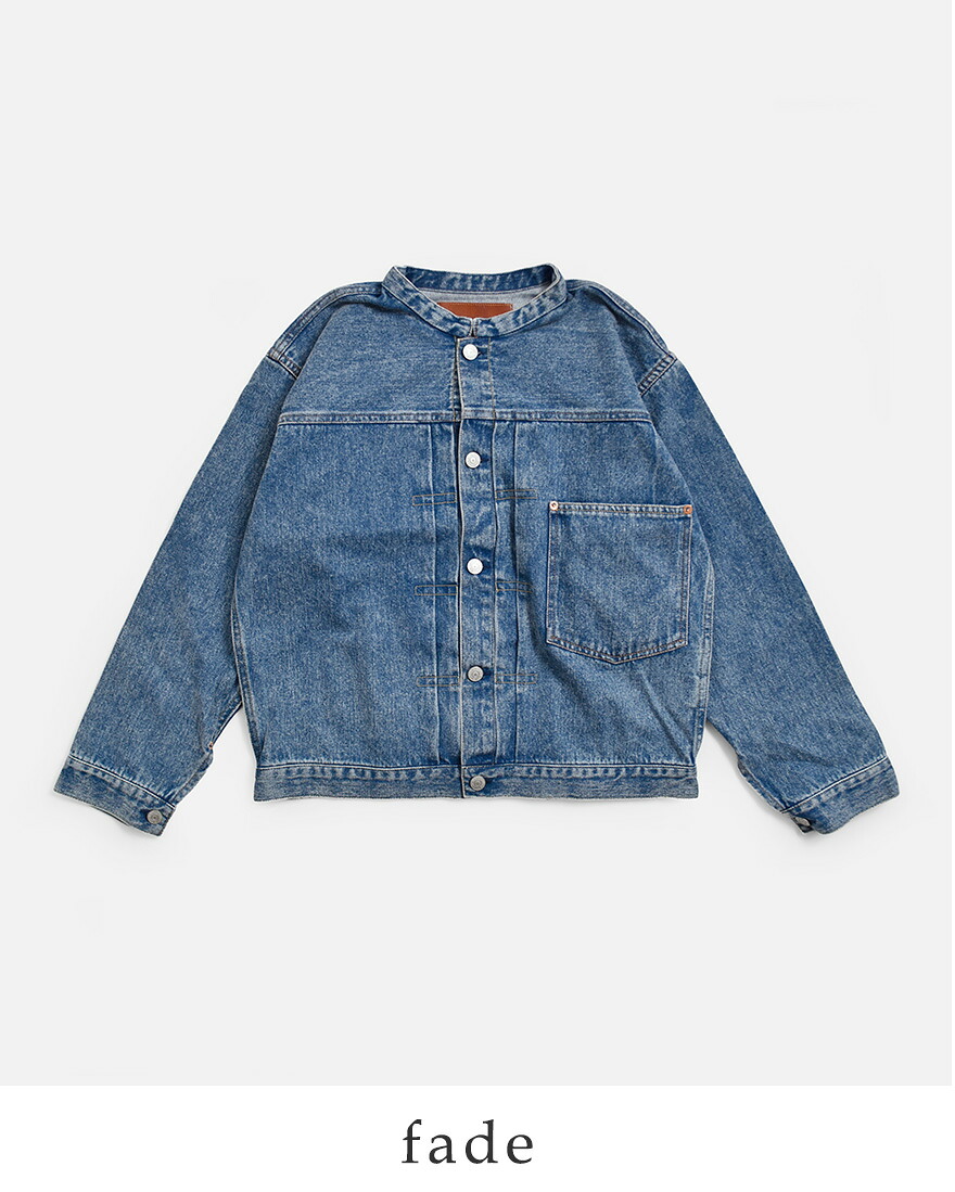 ケレン KELEN × LENOブレンダビックトラッカージャケット LENO ケレン KELEN ×リノ 12oz デニム スタンドカラー ジャケット
