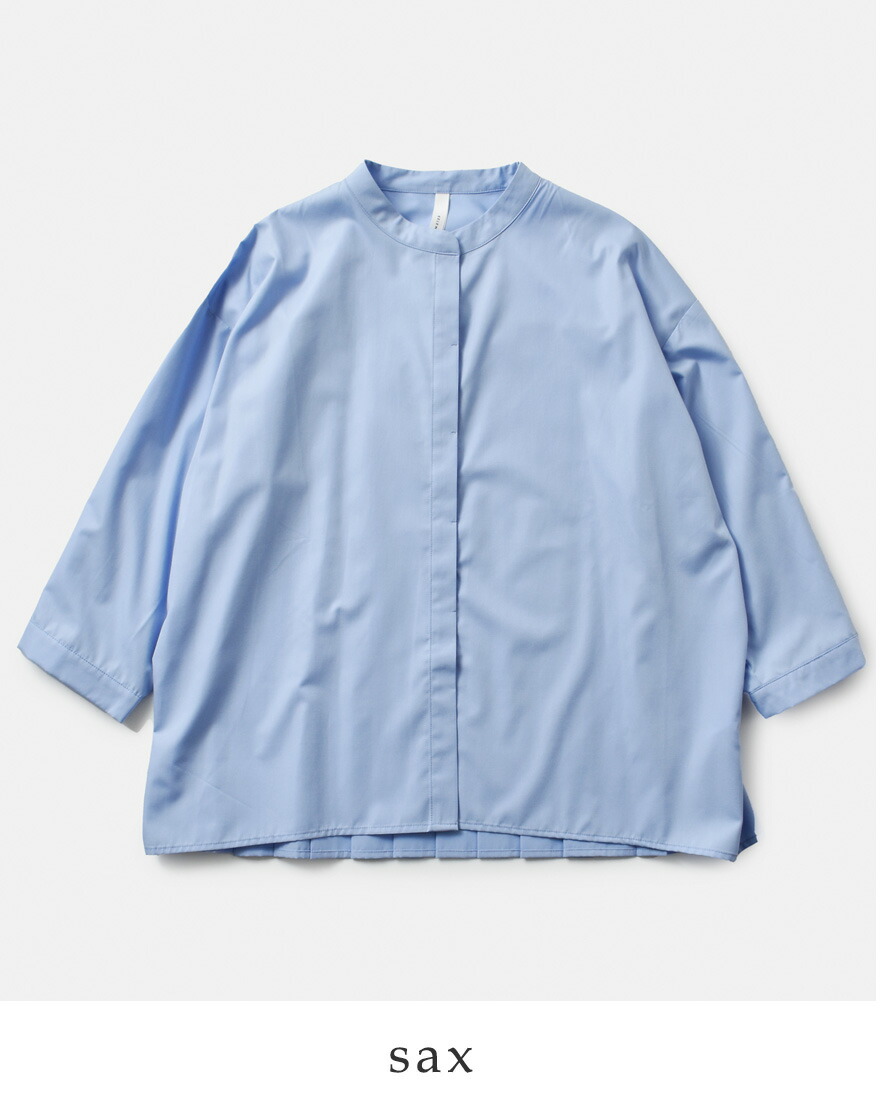 Kelen（ケレン） バック プリーツ ブラウス MARL lkl26hbl2276