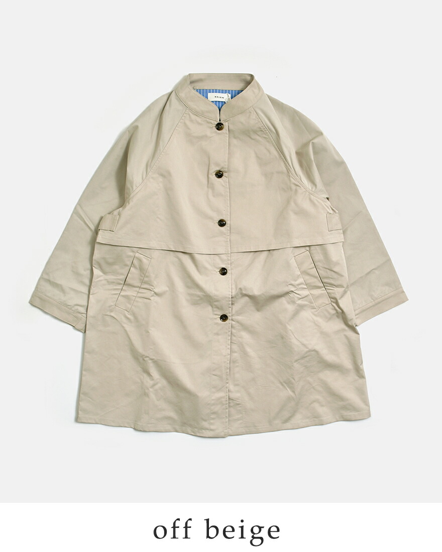 Kelen（ケレン） フラップデザイン マオカラー ミドルジャケット KILO