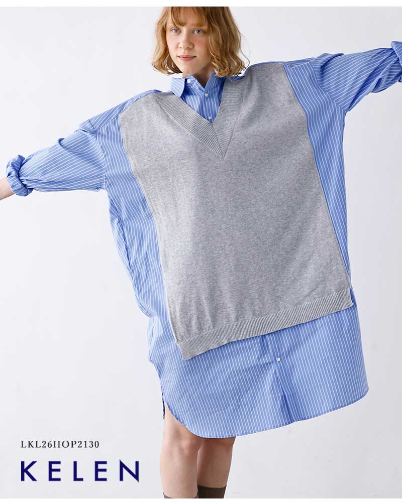 Kelen（ケレン） 【3こ1】セール【40%OFF】ケレン ニットベスト