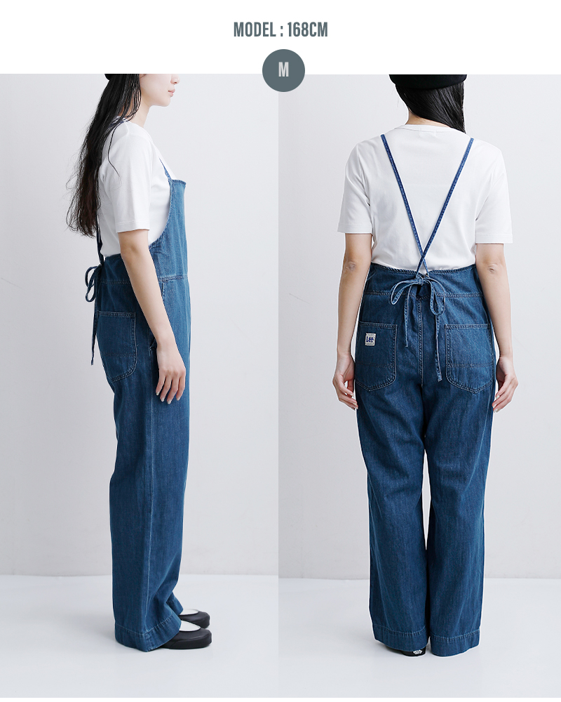 Lee（リー） セール【30%OFF】リー デニム リラックス サロペット Lite