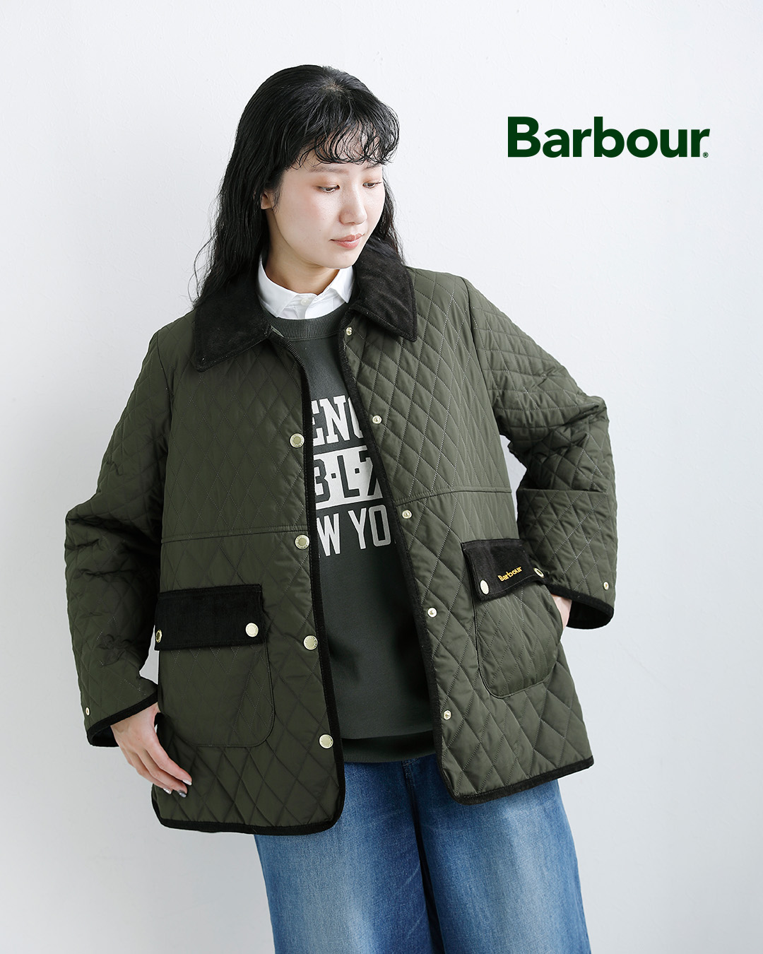 Barbour（バブアー） ウィッカム キルティング ジャケット WHICKHAM