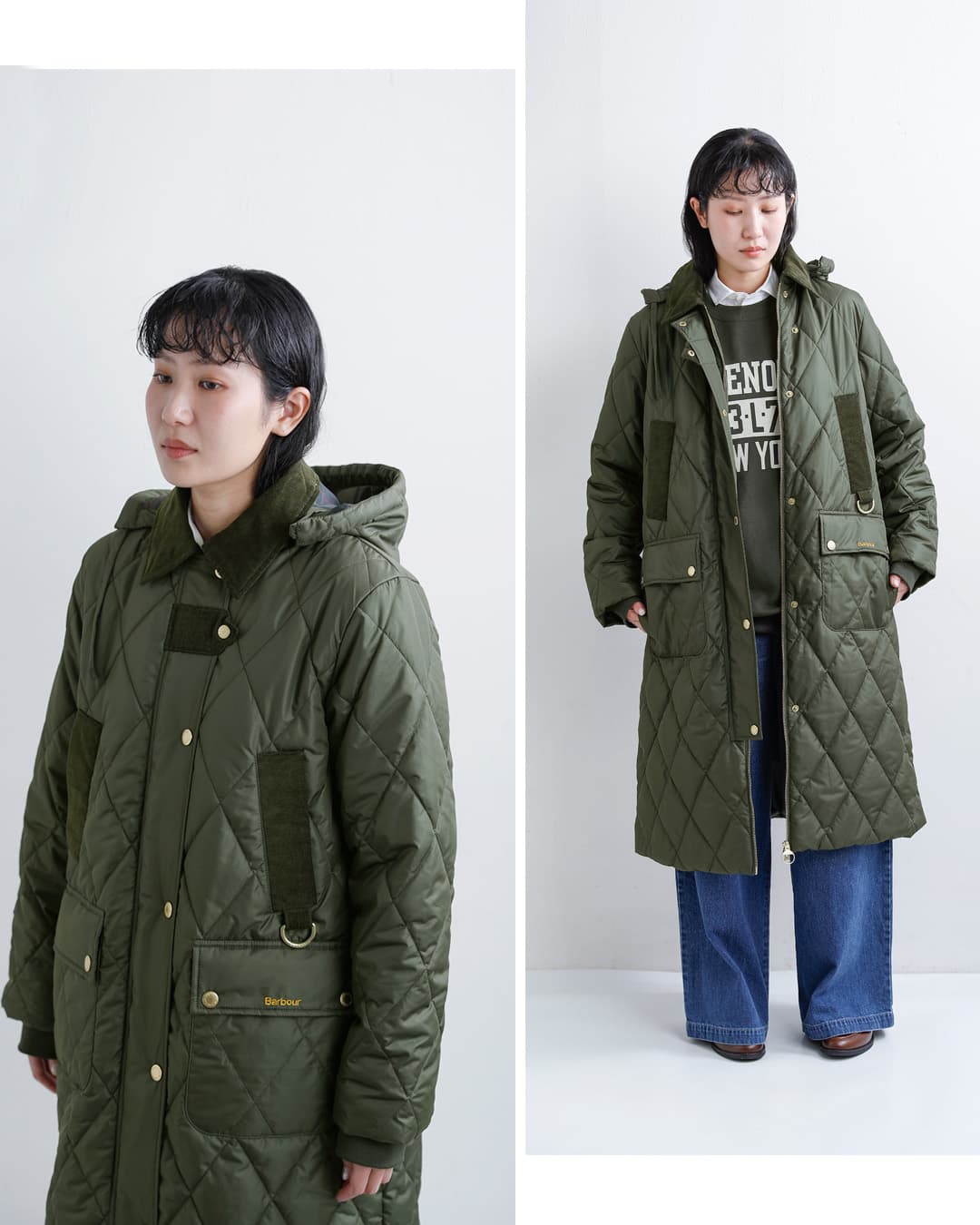 Barbour（バブアー） キルティング ジャケット rudson quilted jacket