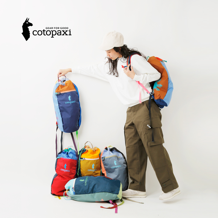 コトパクシ cotopaxi バックパック リュック ルゾン 18L Luzon Backpack Del Dia luzon-18l レディース  2024aw新作 : luzon-18l : aranciato ヤフー店 - 通販 - Yahoo!ショッピング