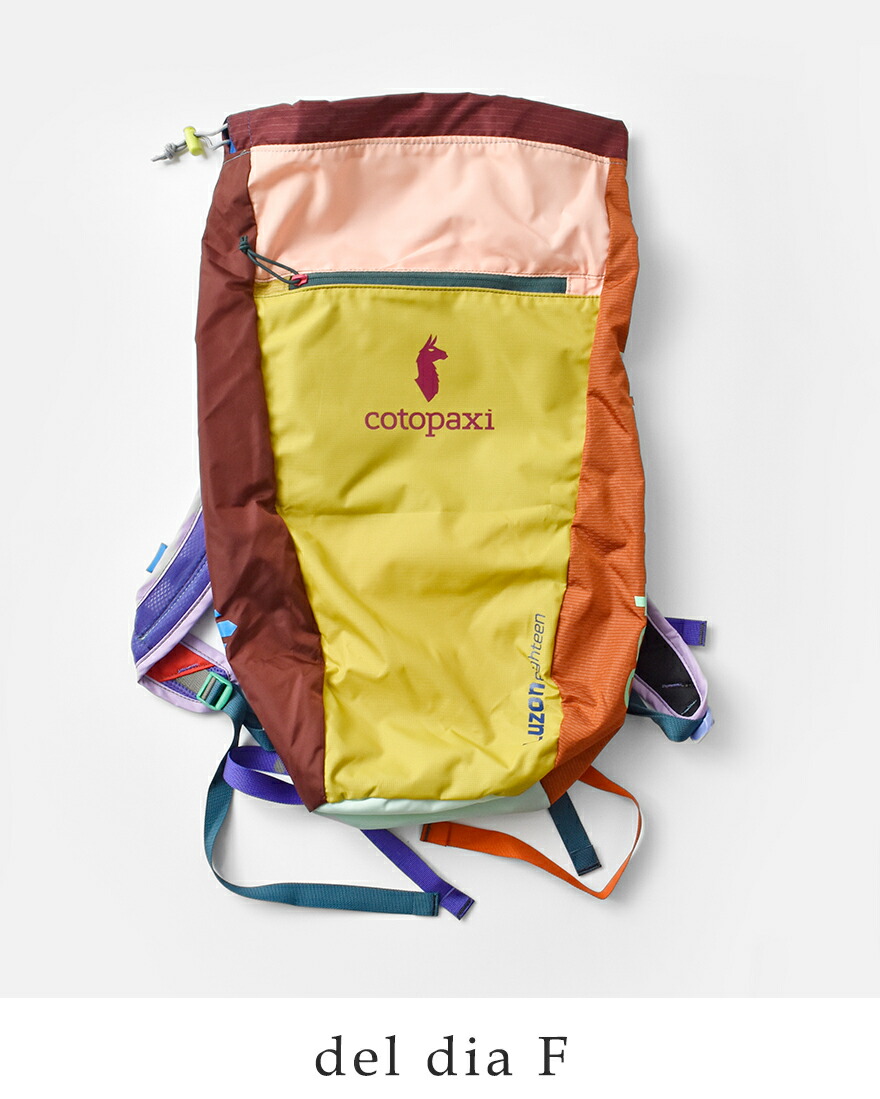 コトパクシ cotopaxi ルゾン 18L バックパック リュック Luzon Backpack Del Dia luzon-18l-same1  レディース 2025ss新作 | cotopaxi | 06