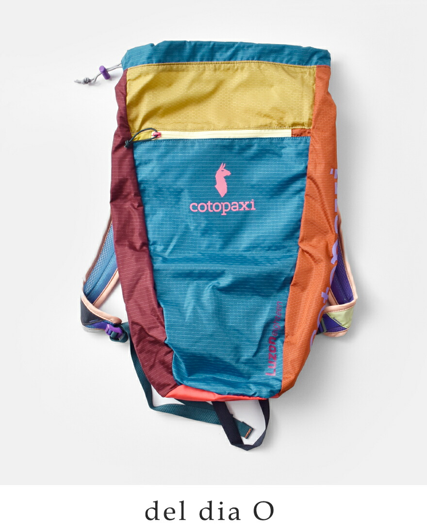 コトパクシ cotopaxi ルゾン 18L バックパック リュック Luzon Backpack Del Dia luzon-18l-same1  レディース 2025ss新作 | cotopaxi | 15