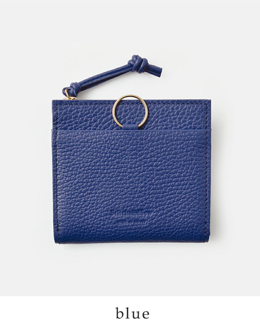 レア❗️ 未使用 STITCH スティッチ 三つ折 レザー がま口 ディズニー