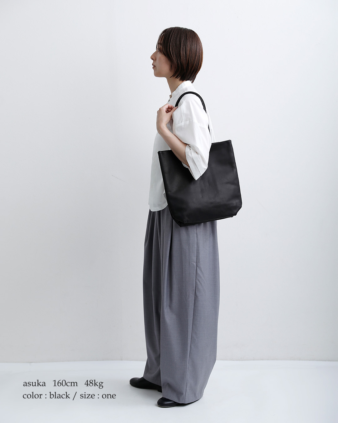mormyrus（モルミルス） レザー ミニマル トートバッグ TALL m-121