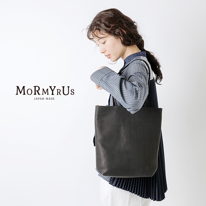 ドはこちら mormyrus モルミルス レザーミニマルトートバッグTALL m