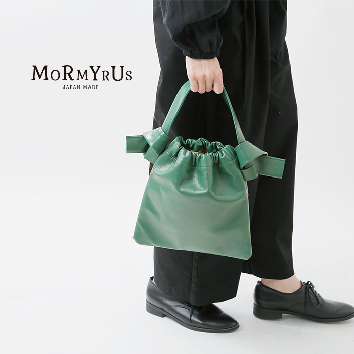 10172円 【SALE／73%OFF】 mormyrus モルミルス レザー巾着ハンドバック m077-yh レディース