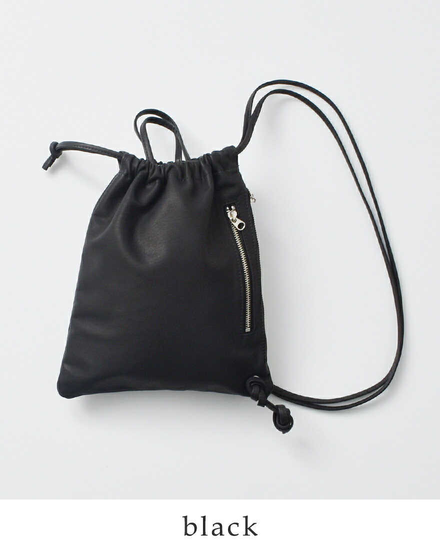mormyrus モルミルス レザー 巾着 2way ショルダーバッグ m-171