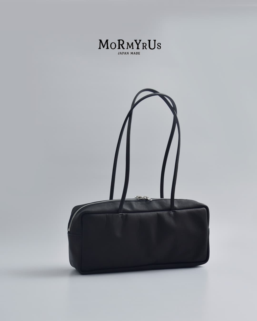 mormyrus（モルミルス） レザー ロングハンドル 横長 トートバッグ m