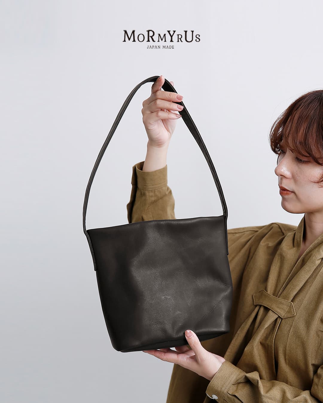 mormyrus（モルミルス） レザー ワンハンドル ショルダーバッグ m-175