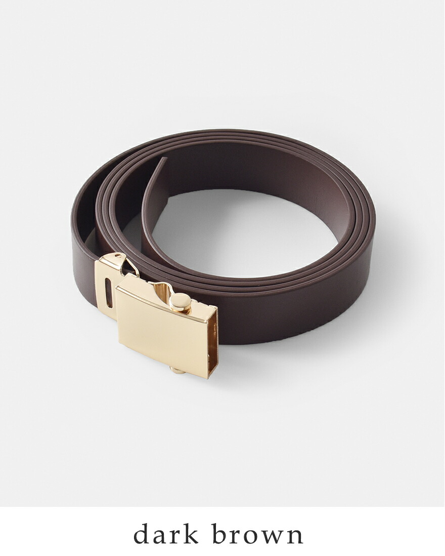 LEFIJE（レフィエ） カウレザー GI ベルト Tresor m4689a レディース