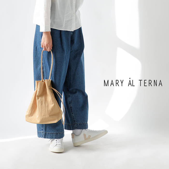 MARY AL TERNA メアリオルターナ リサイクル ナイロン ワンショルダー 2way トートバッグ WRAPPING M  ma4123bg-16 : ma4123bg-16 : aranciato ヤフー店 - 通販 - Yahoo!ショッピング