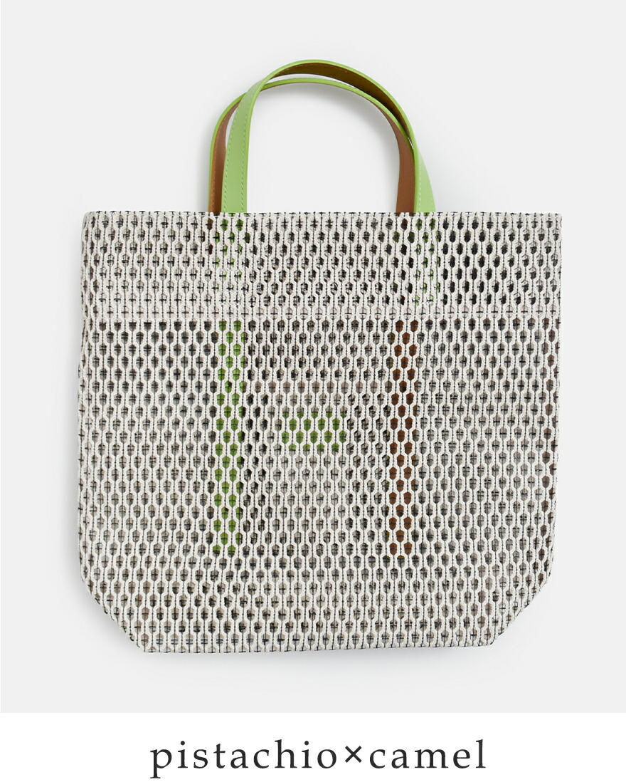 MARY AL TERNA（メアリオルターナ） コットン メッシュ トートバッグ L