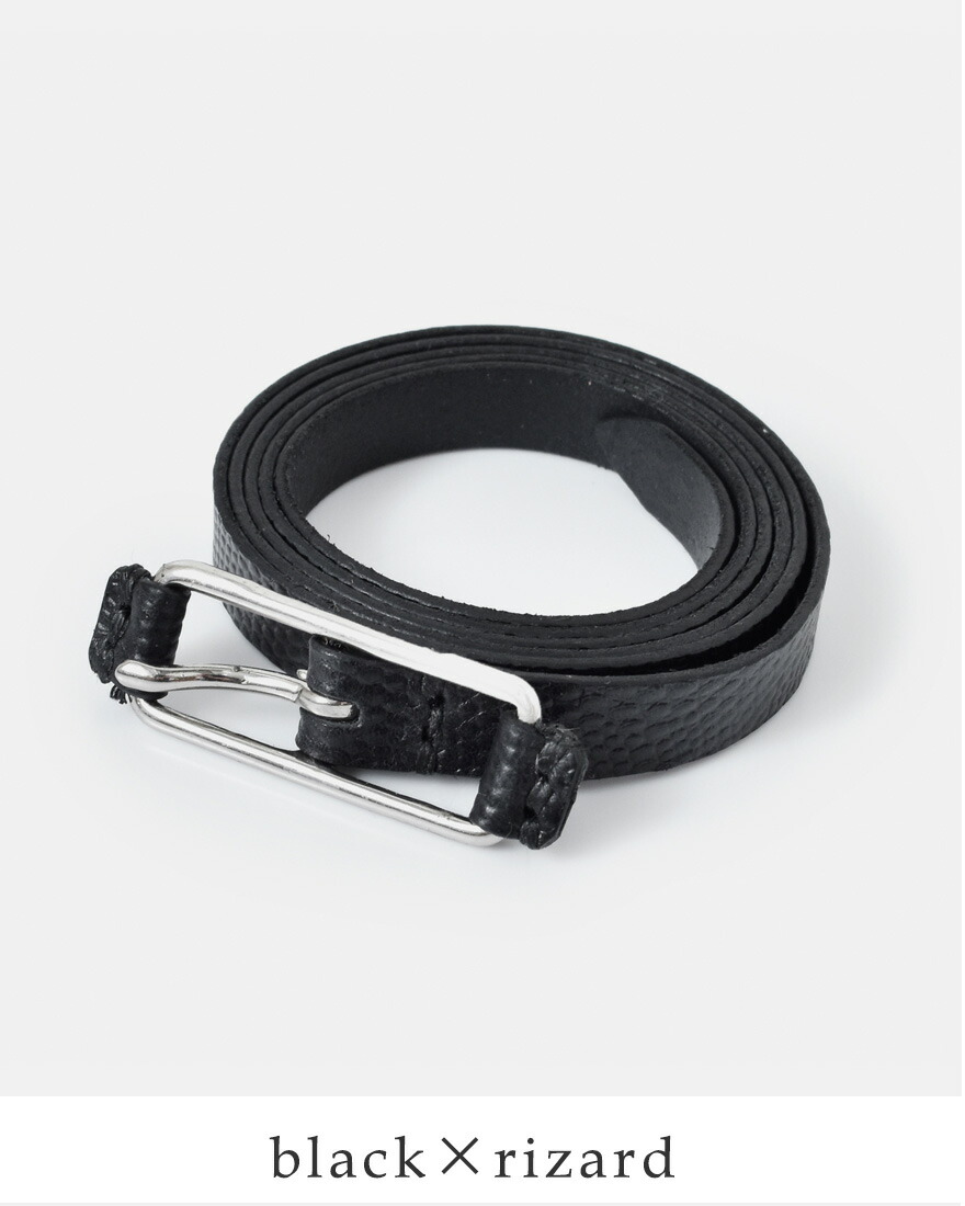MASTER&Co（マスターアンドコー） MASTER&Co. 型押し レザー ベルト