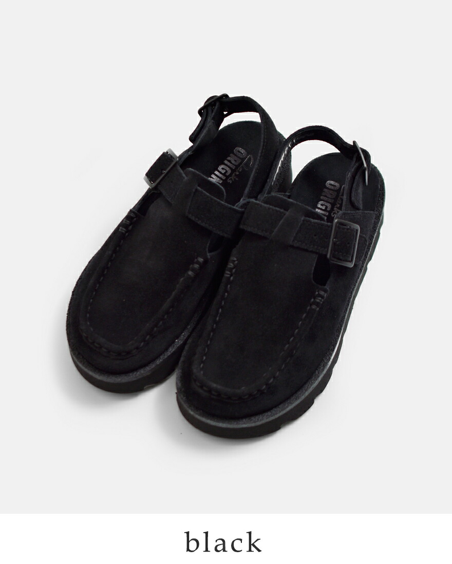 Clarks（クラークス） スエード バックベルト サンダル meare-easy