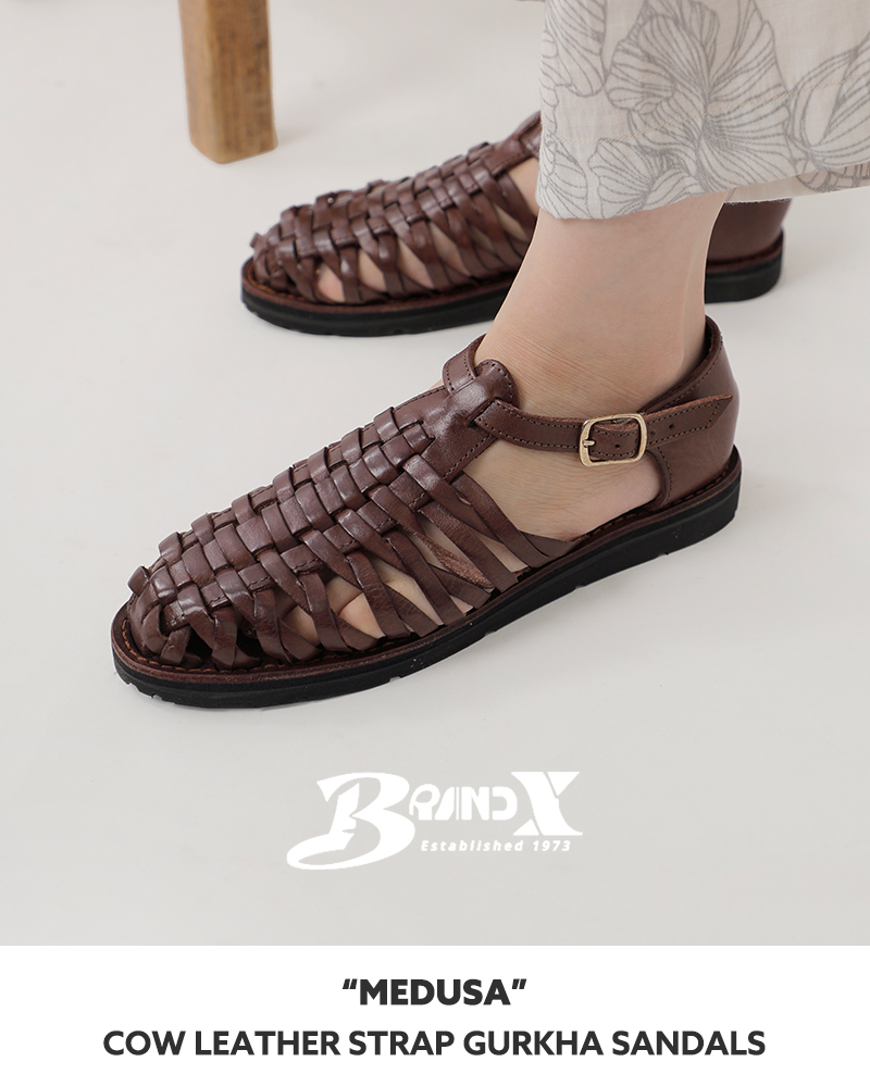 BRAND X 【40%OFF】ブランドエックス カウレザー ストラップ
