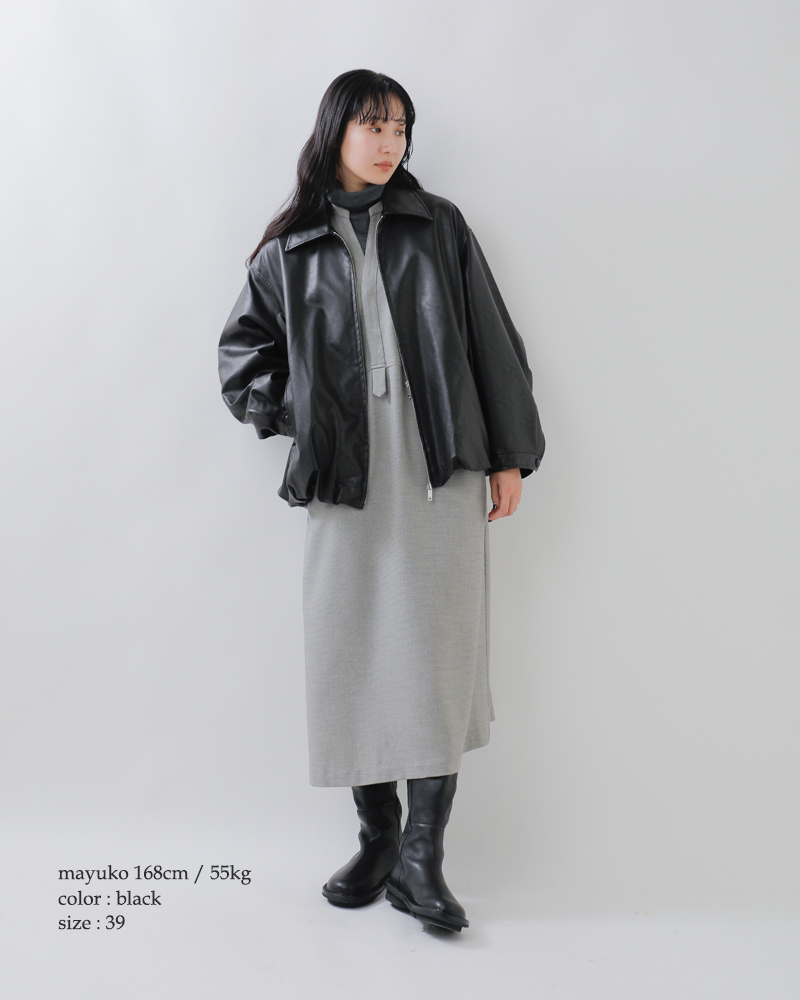 trippen（トリッペン） カウレザー ミドル ブーツ mid-boot-sat