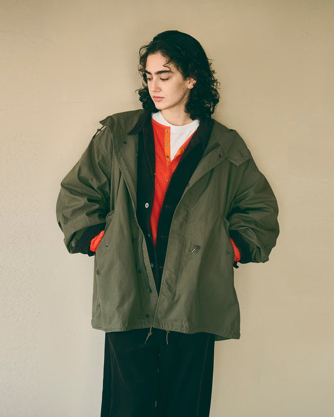 kha:ki（カーキ） Aライン ミドル モッズコート NEW TYPE-51 PARKA