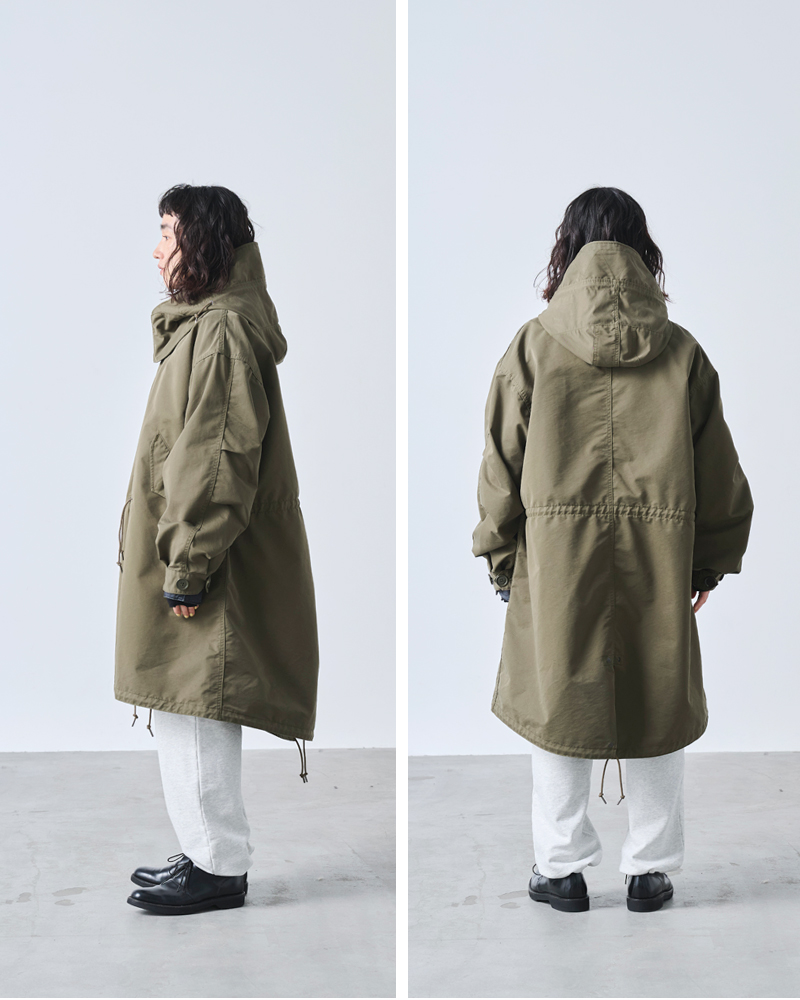 kha:ki カーキ ロング モッズコート NEW TYPE-65 COAT mil25fjk3065