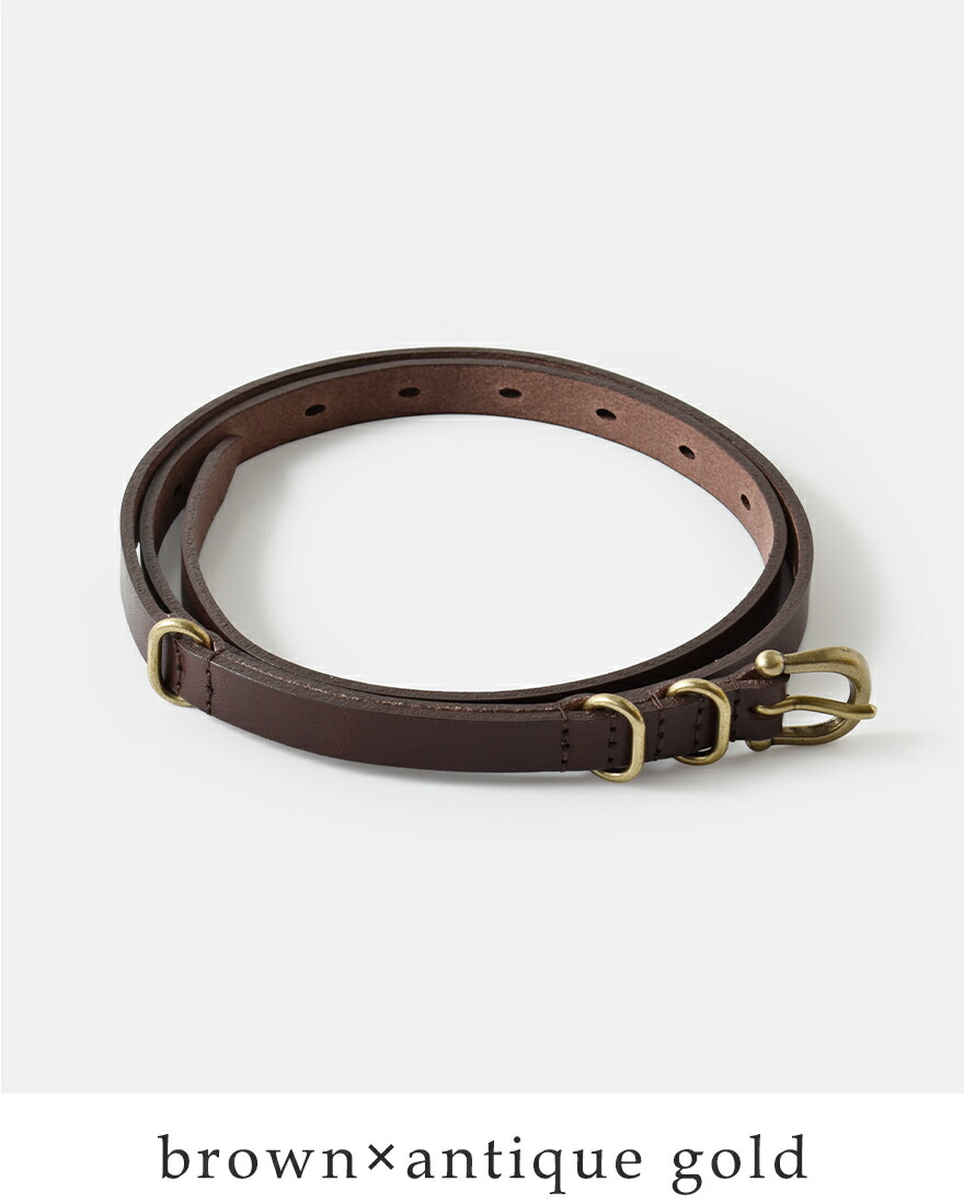 kha:ki（カーキ） カウレザー ナローベルト NARROW NATO BELT
