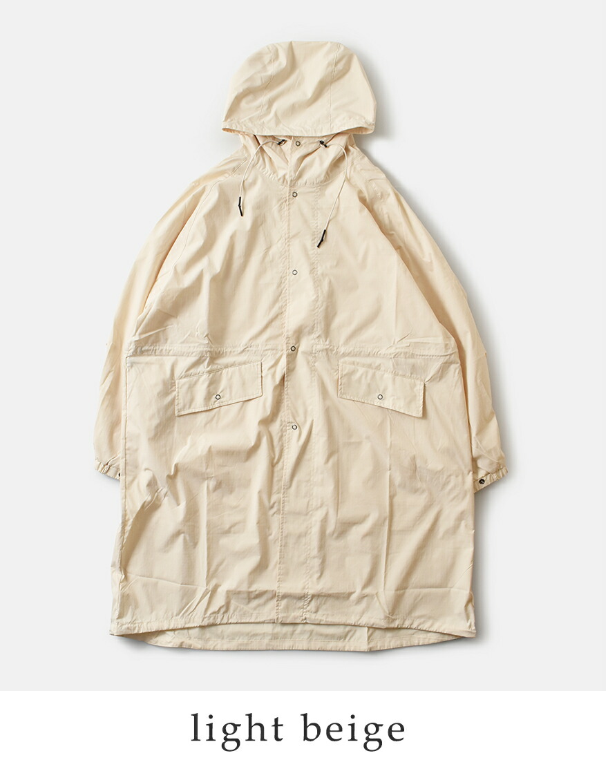 kha:ki（カーキ） ライトリップストップ フーデッドコート LIGHT RIP