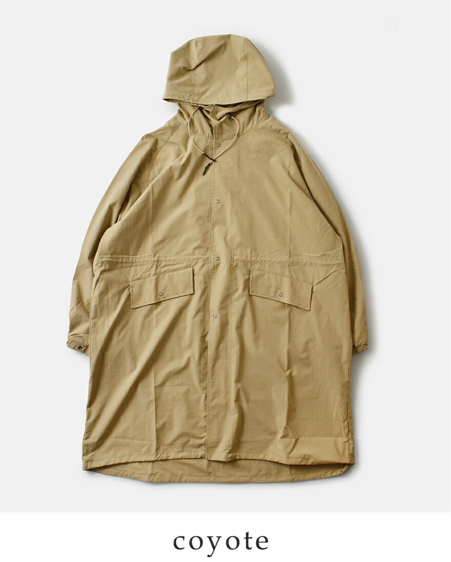 カーキ kha:ki ライトリップストップ フーデッドコート LIGHT RIP HOODED COAT mil26hjk3246 レディース | kha:ki | 03