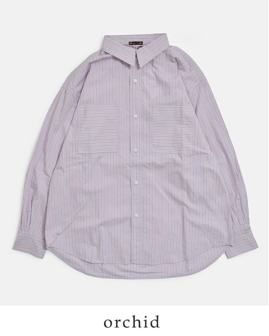 kha:ki（カーキ） セール【40%OFF】カーキ コットン ストライプ 2WAY