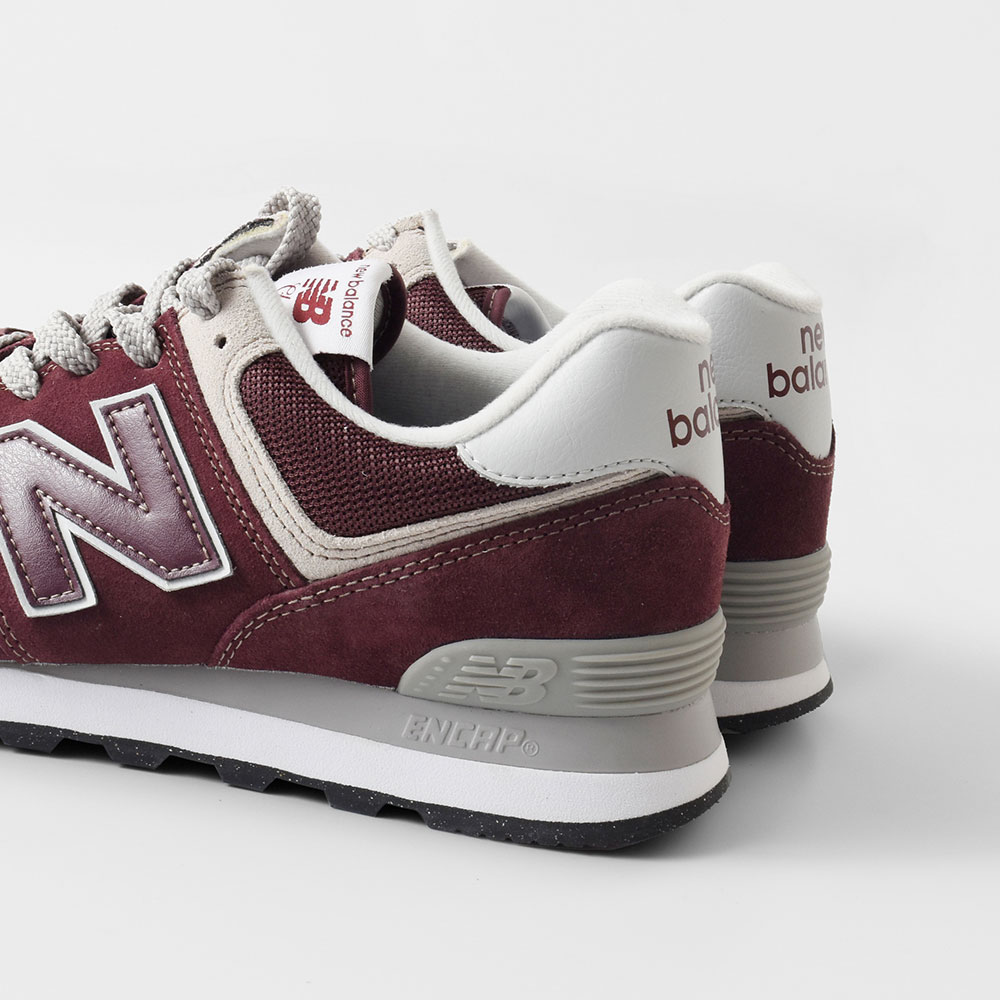 new balance(ニューバランス)ECOGREENスエードメッシュアッパースニーカー“ML574”ml574-evw-evm