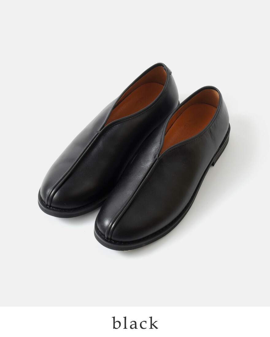 molle shoes（モールシューズ） 撥水 カウレザー フラット カンフー 