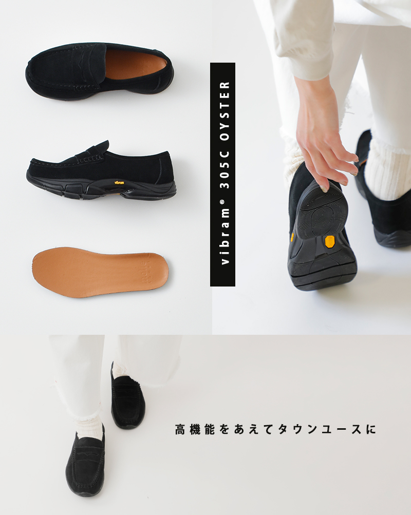 molle shoes（モールシューズ） 撥水 カウレザー ハイブリッド コイン