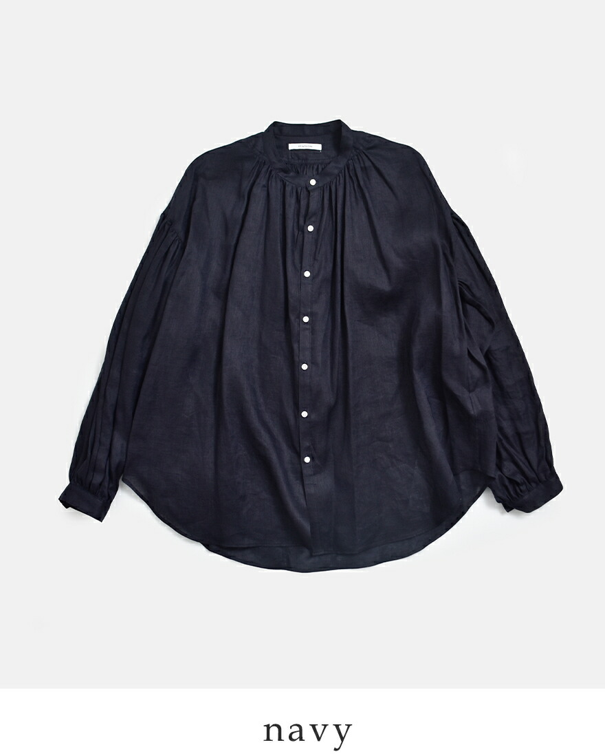 MANON（マノン） フレンチリネン アミカルシャツ FRENCH LINEN AMICAL