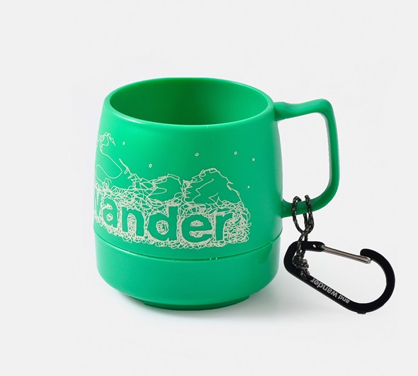 and wander(アンドワンダー)<br>カラビナ付断熱カップ”and wander DINEX” 574-0977004