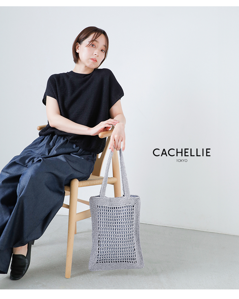 CACHELLIE（カシェリエ） メタリック フラット トートバッグ METALLIC