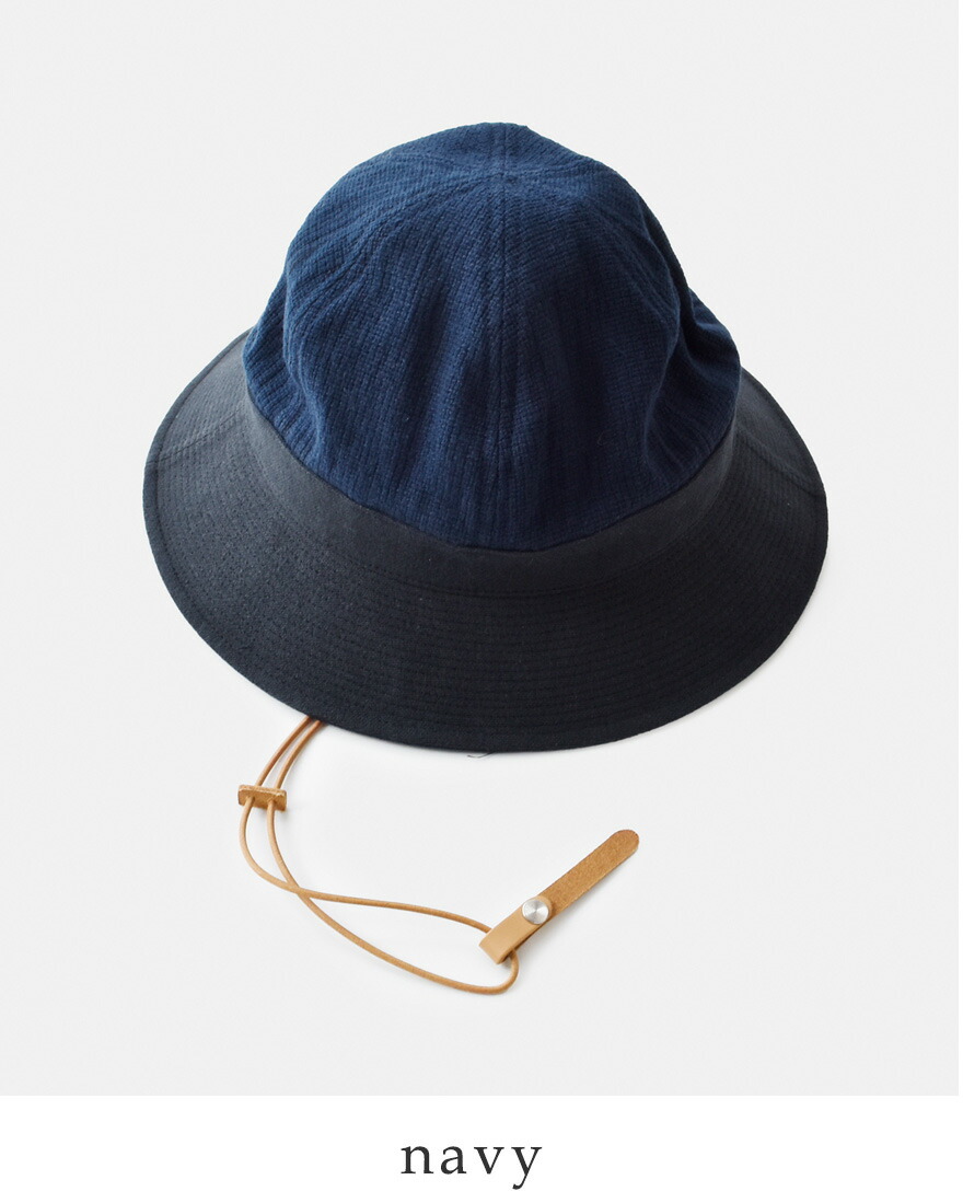 Nine Tailor ナインテイラー リネン コットン メッシュ ハット