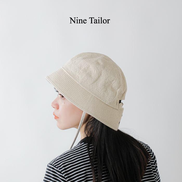 Nine Tailor(ナインテイラー)コットンリネンハット“HorstiiHat”n-1422