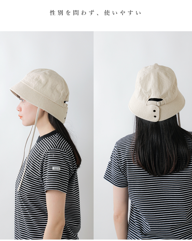 Nine Tailor(ナインテイラー)コットンリネンハット“HorstiiHat”n-1422