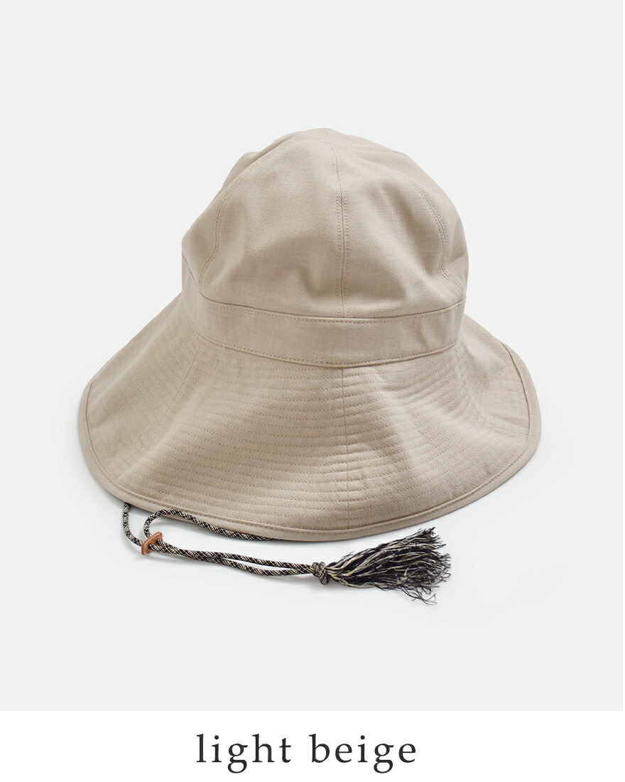 Nine Tailor（ナインテイラー） ストラップ付 ハット 帽子 Lupine Hat