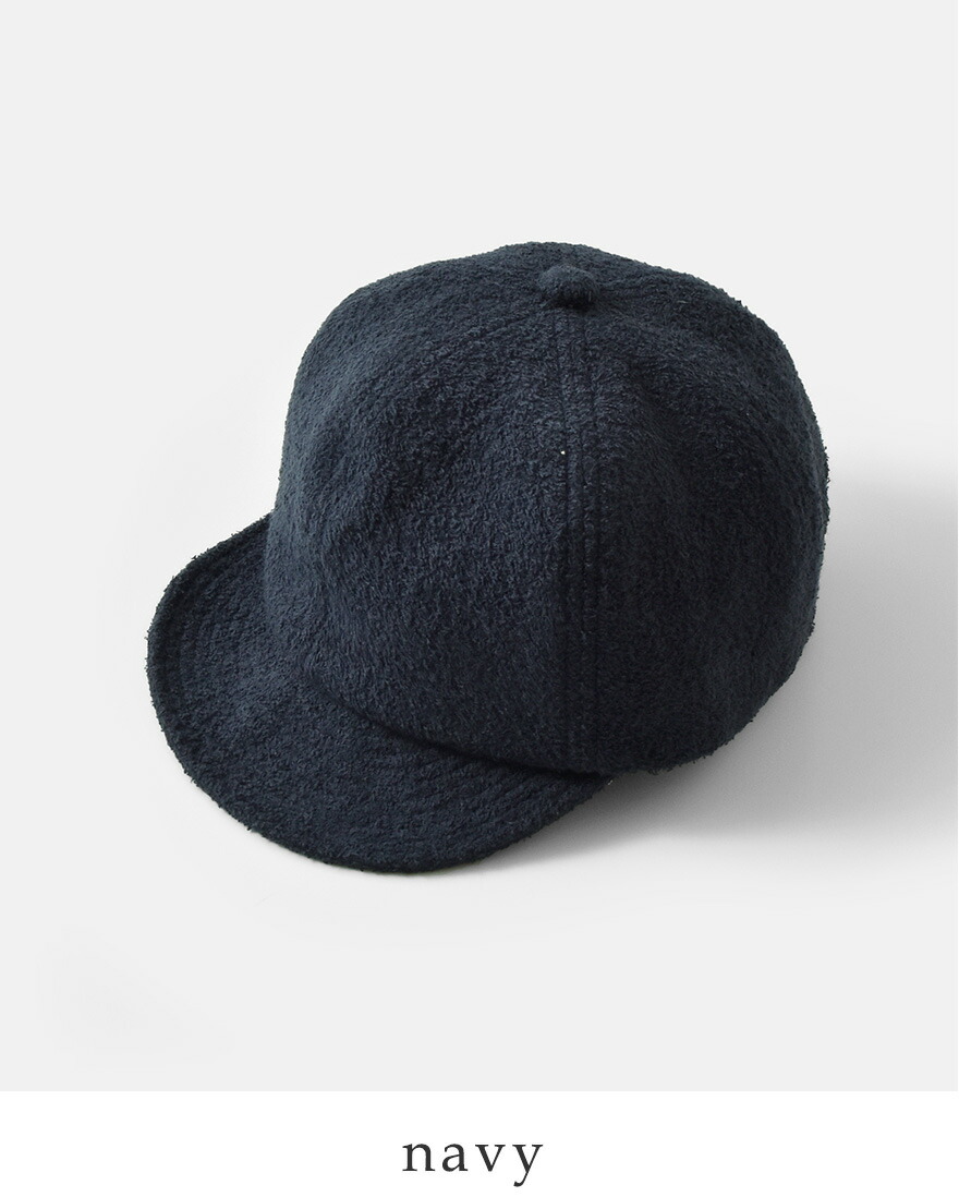 Nine Tailor（ナインテイラー） レザーベルト 6パネル キャップ 帽子