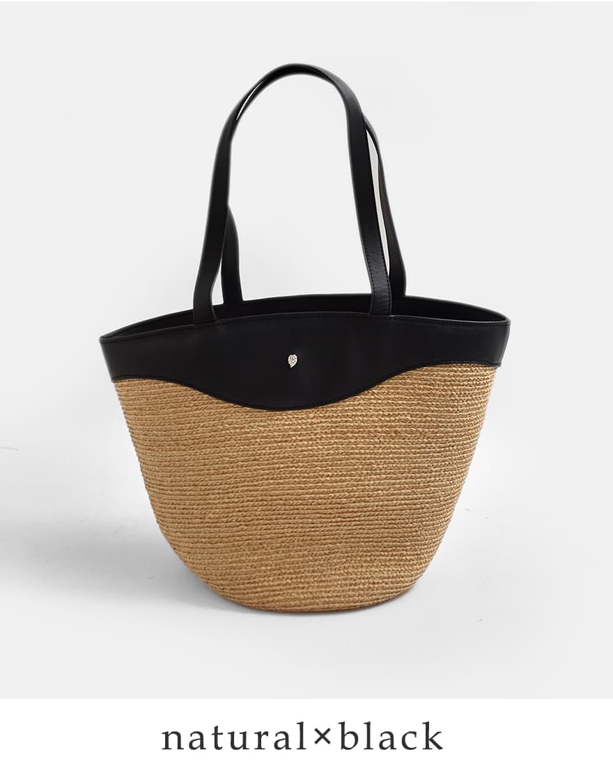 ヘレンカミンスキー HELEN KAMINSKI ラフィアブレード トートバッグ Nadee Raffia Braid Tote nadee-tote レディース 春夏 2026ss新作の画像