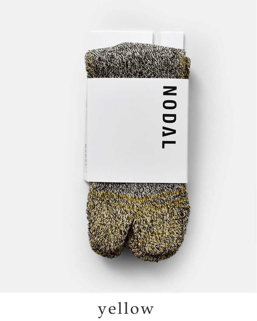 NODAL（ノーダル） コットン シルク ソックス 靴下 Cotton Silk Socks
