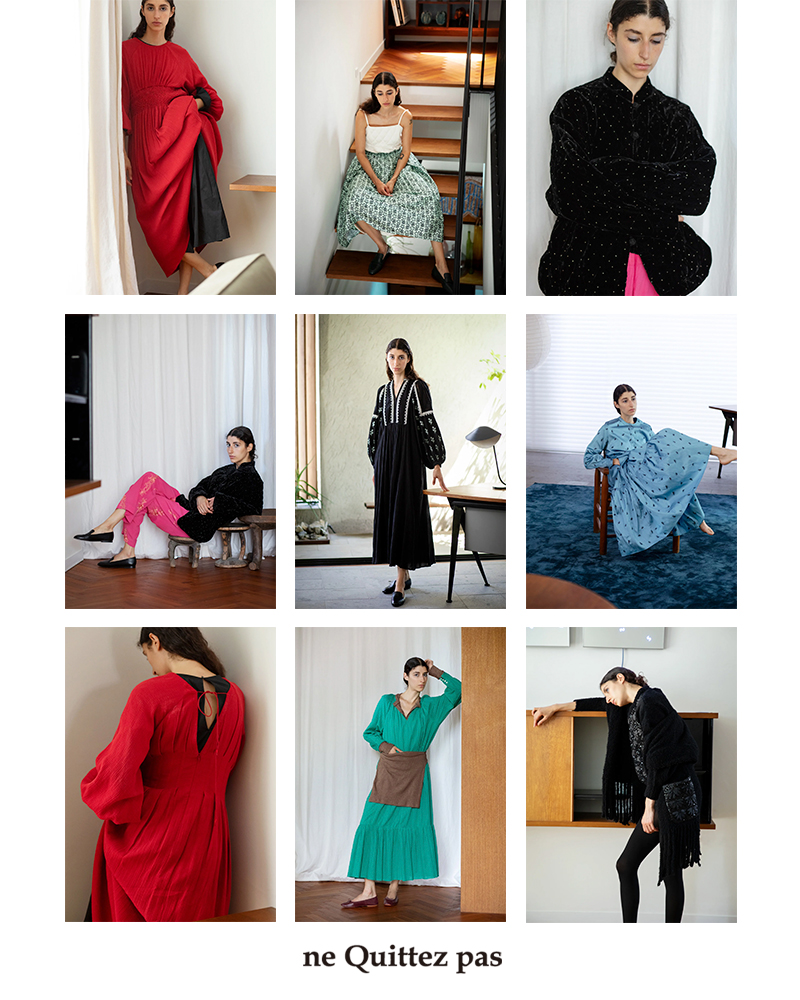 NE QUITTEZ PAS! ヌキテパ ne Quittez pas シャンタン ジャガード